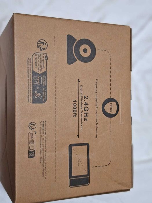 Monitor video pentru bebeluși Blemil, ,vedere nocturnă automată,