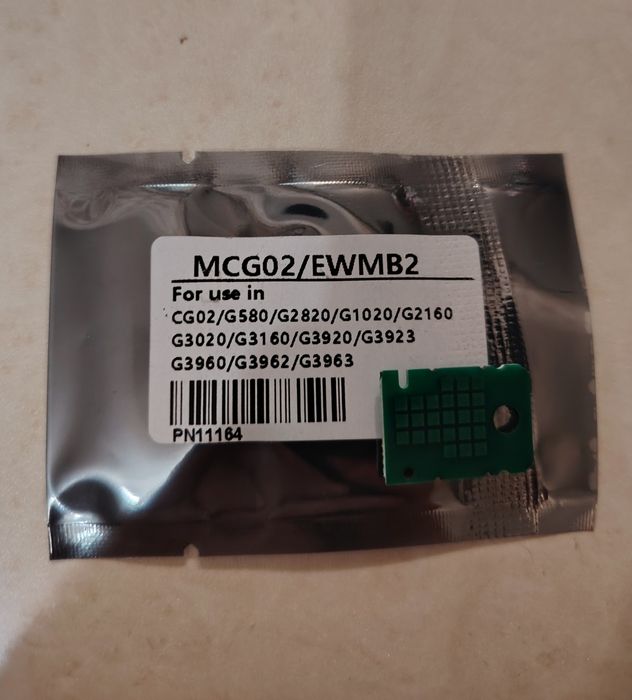 Чип для ёмкости отработки MC-G02  Canon