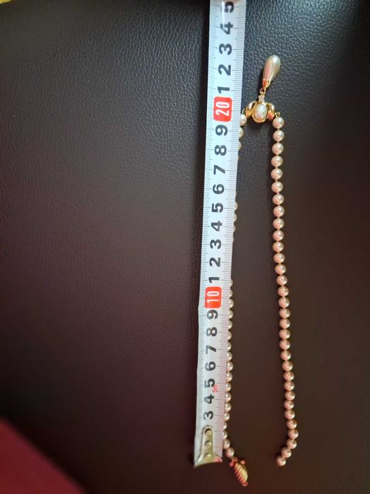 Дамско колие - перли и обеци