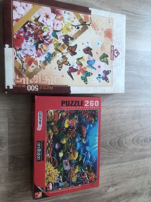 2 пъзела с по 500 и 260 части