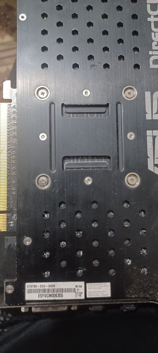 Placa  video gtx 780