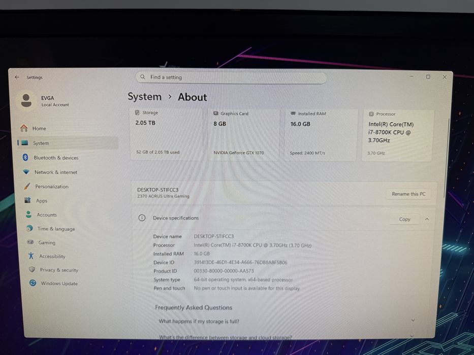 Pc gaming complet i7 setul complet