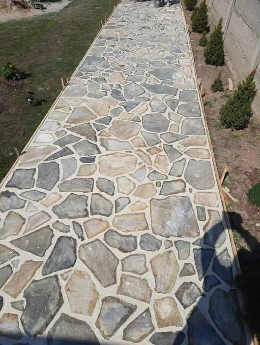 Vind piatra și montez