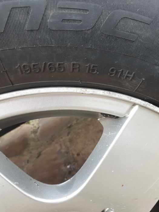 jante aliaj cu anvelope de vara 195/65 R15