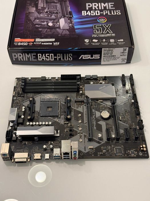 Дъно/Дънна платка ASUS PRIME B450-PLUS, Socket AM4