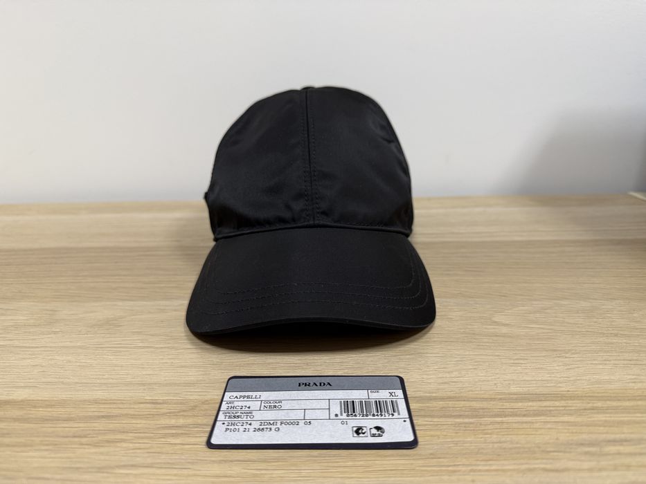 Prada Re-nylon baseball cap