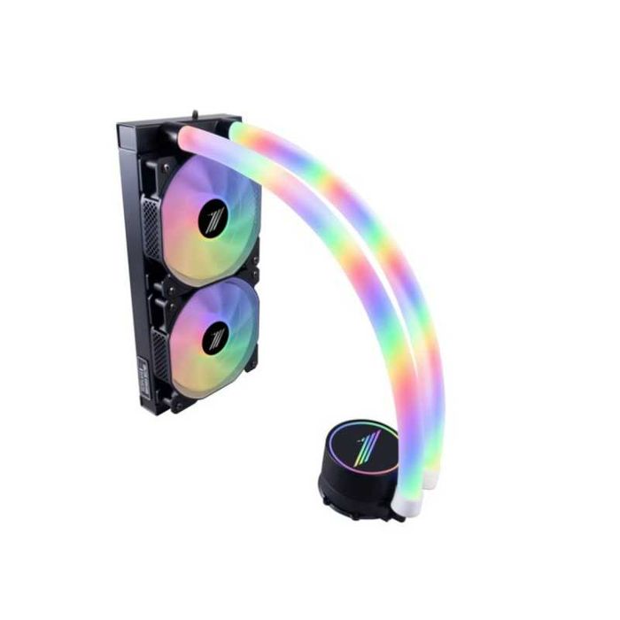 Cooler Procesor 1stPlayer X-Starship X-240 aRGB compatibil AMD/Intel White