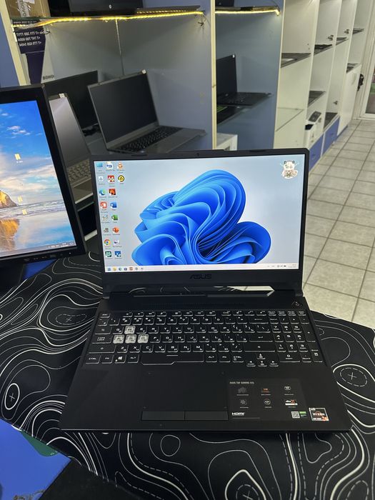 Asus TUF Ryzen 5-4600 ОЗУ-8ГБ ССД-512ГБ GeForce GTX1650TI в идеальном