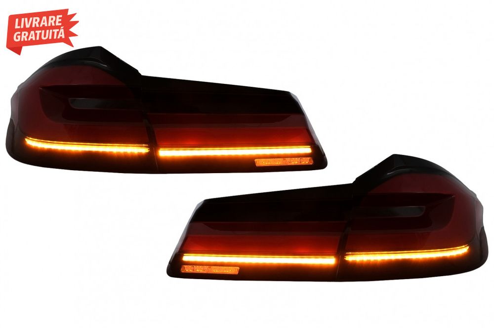 Stopuri Full LED BMW Seria 5 G30 Sedan (2017-2019) LCI Design LED Stat