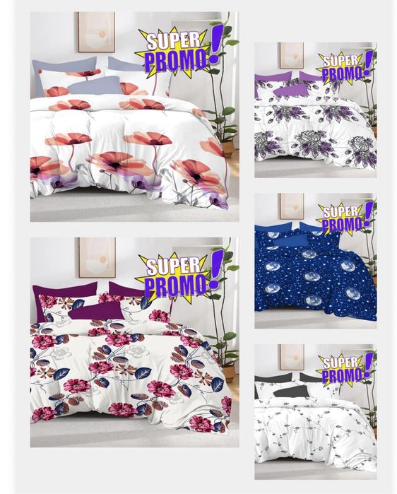 Lenjerie de pat / 6 piese 150 lei