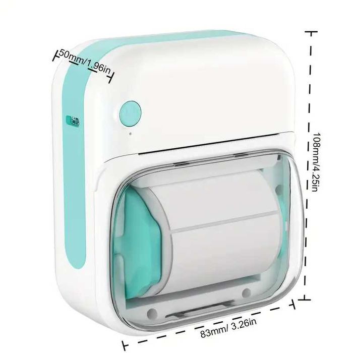 Преносим Bluetooth Термален Принтер за етикети Термопринтер за стикери