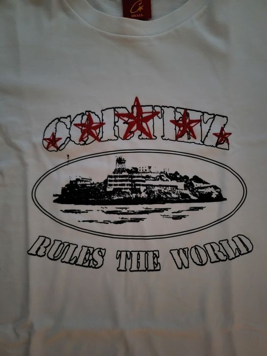 Tricou Corteiz Rules the World Marime S