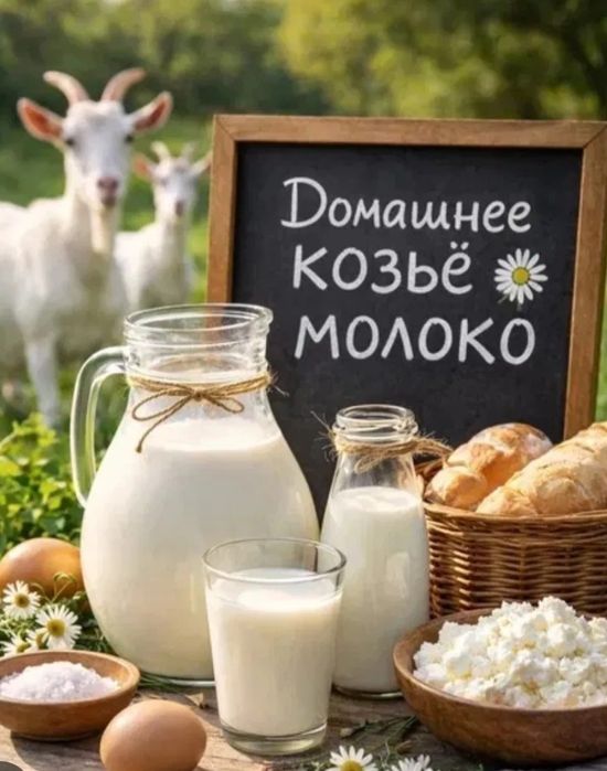 Козье молоко  курт масло