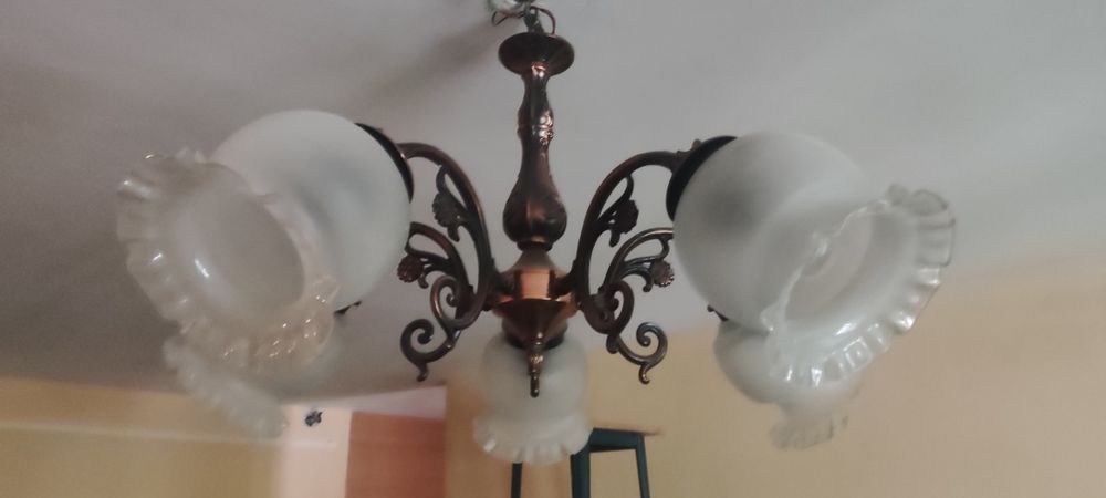 Люстра 5-тирожковая. Польша