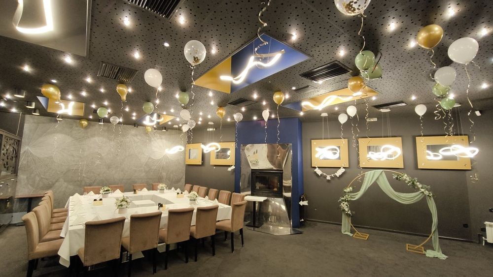 Празнична/ сватбена арка за събития с украса