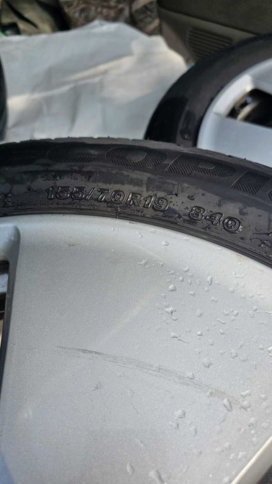 4 бр. джанти с гуми BMW i3 155/70 R19 + TPMS
