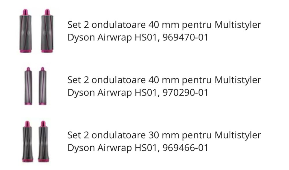 Ondulator Multistyler Dyson HS01 Airwrap Complete