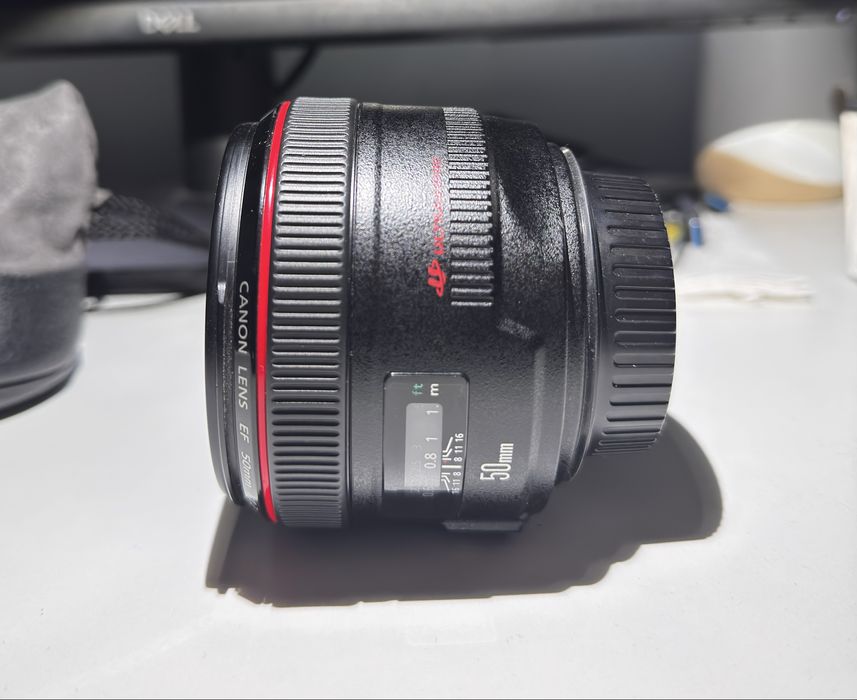 Obiectiv Canon 50mm f1.2 L
