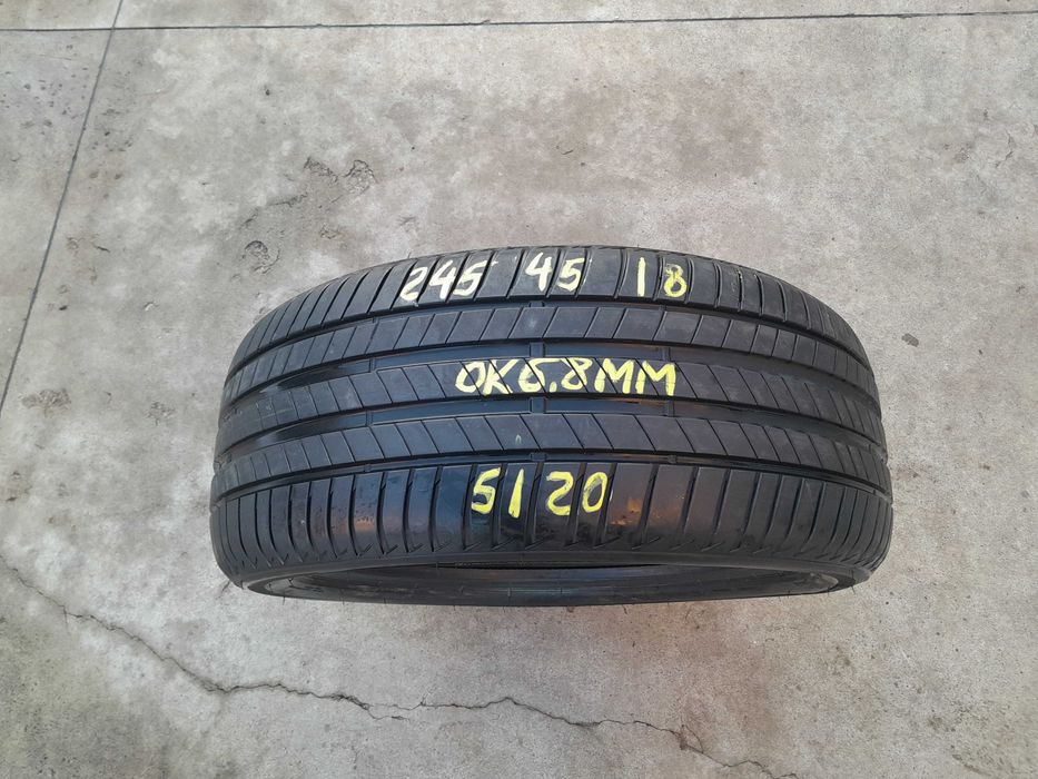 O anvelopa vara 245 45 18 bridgestone turanza T005 profil de 6,8 mm