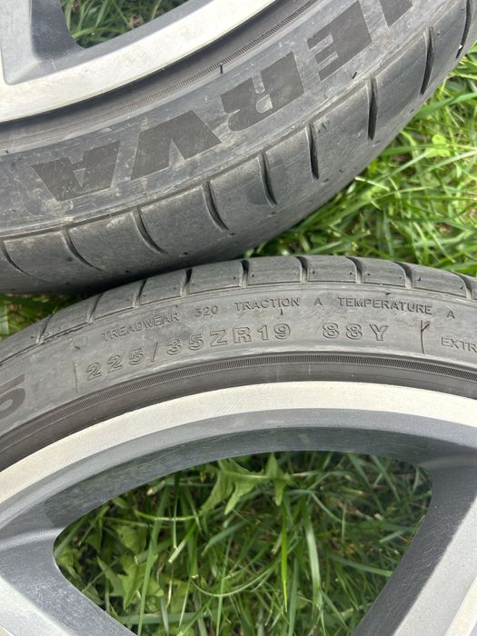 Doar azi !!!m Vand jante cu cauciucuri 5x112 R19