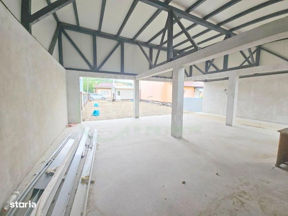 Hala de inchiriat in Targu Ocna – cu acces stradal si posibilitate de