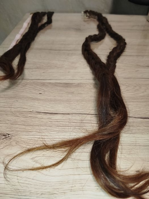 Естествена коса плитки