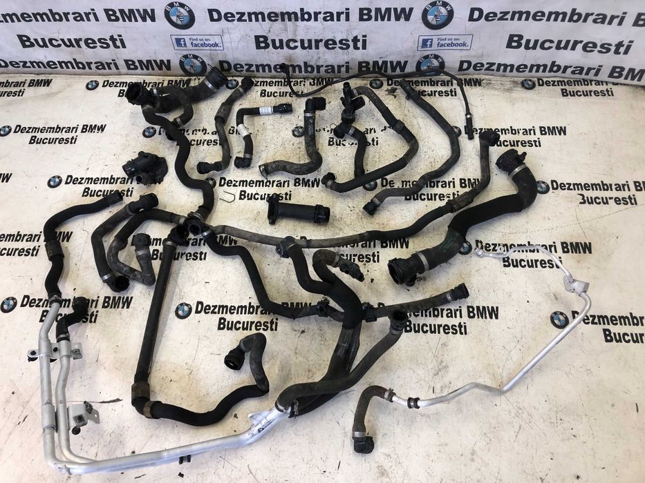 Furtun racire apa antigel BMW X5 X6 F15 F16 M50d 3.0d 381cp