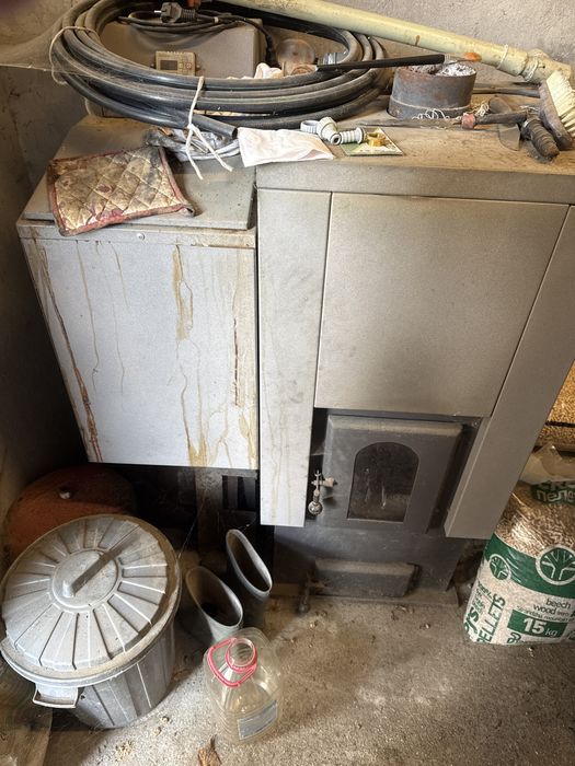 Котел с водна риза на пелети