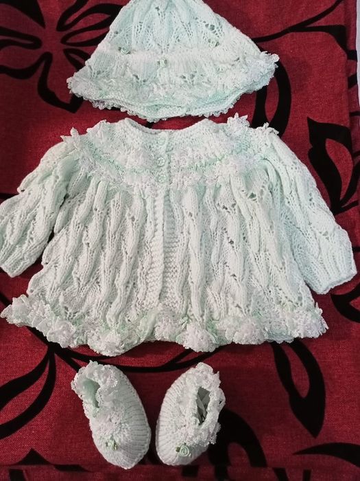 Вязаный набор для девочки