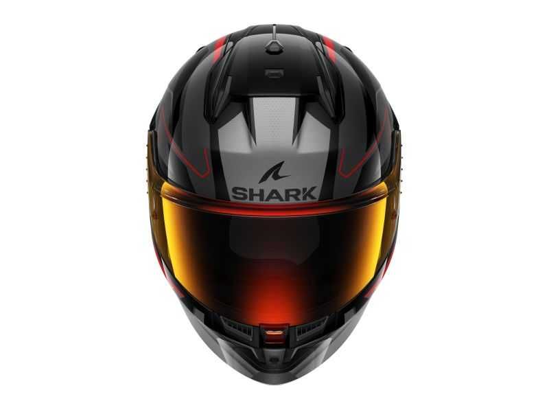 Mото Каска SHARK D-SKWAL 3 SIZLER Red/Gray/Black,очила,плака