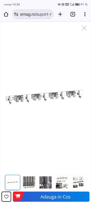 Suport de perete pt matura mop etc