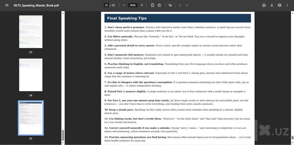 IELTS Speaking Master Book | Band 7–8