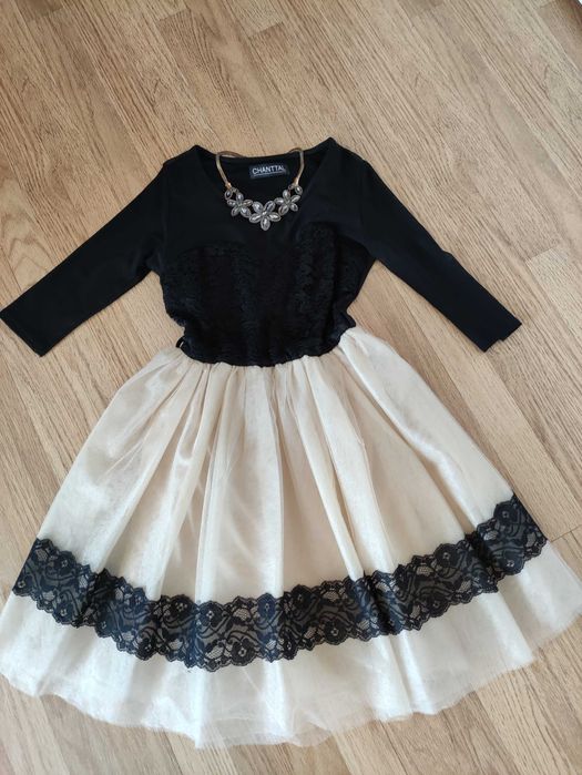 Rochie de nuntă, banchet + Colier