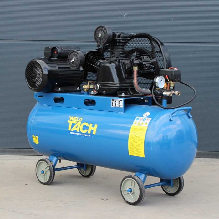 Компресор за въздух Air TACH с обем на съда 100 литра, 12.5 бара