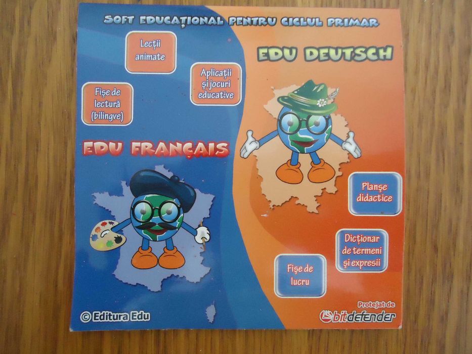 Vand 5 Cd-uri pentru copii pentru clasele I-II