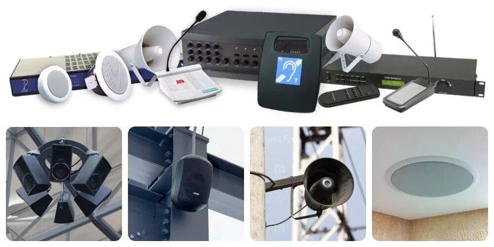 Колонки, потолочные динамики, звук, оповещение, установка