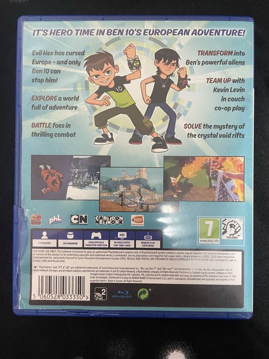 Joc ben 10 pentru ps4