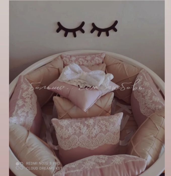 Бортики в кроватку