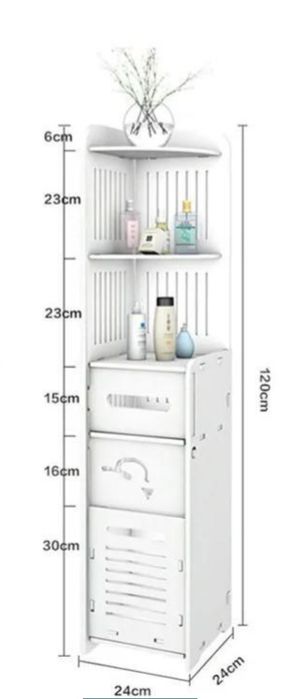 Даставка бесплатная Шкаф для ванной комнаты. Напольная стеллаж в ванну