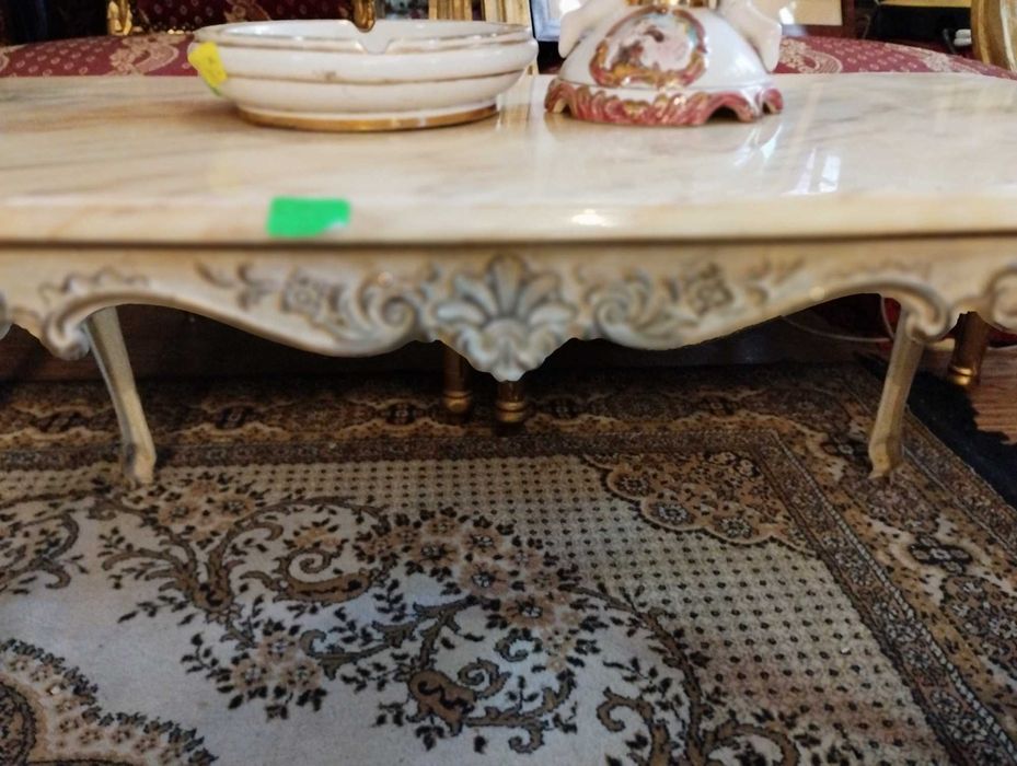 2 холни маси- мрамор и бронз.