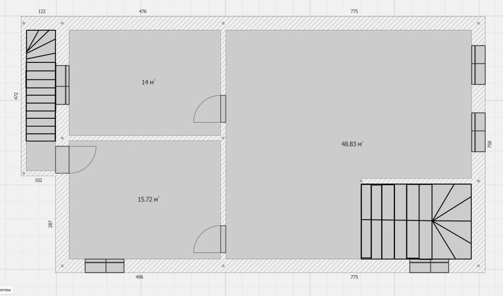 9 хона, каробка 2,57 сотик сергели строитель. 245кв