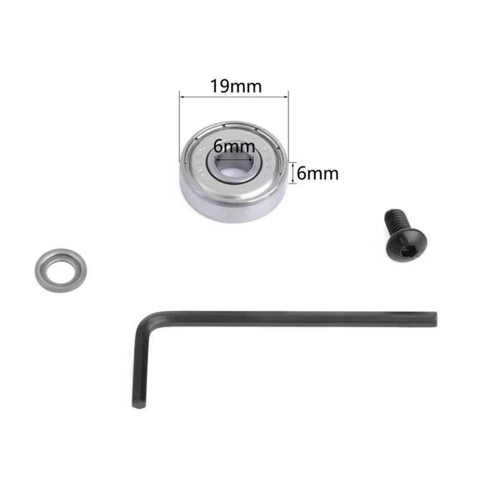 Фрезер за заобляне с долен лагер 8x26x1/2 R3 mm, Захват 8mm, 4032