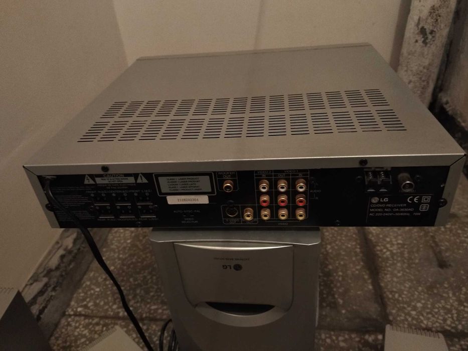 DVD-хоумтеатер LG