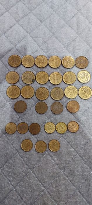 Лот из 31 монеты Казахстана