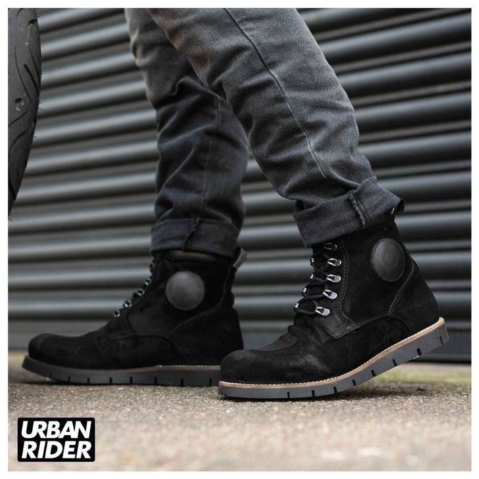 Ghete moto Rev'it Ghinza 3, culoare neagra, marimea 46.