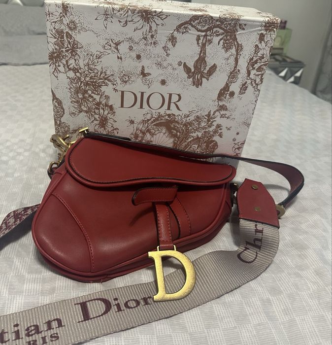 Дамска чанта модел Dior Saddle Bag