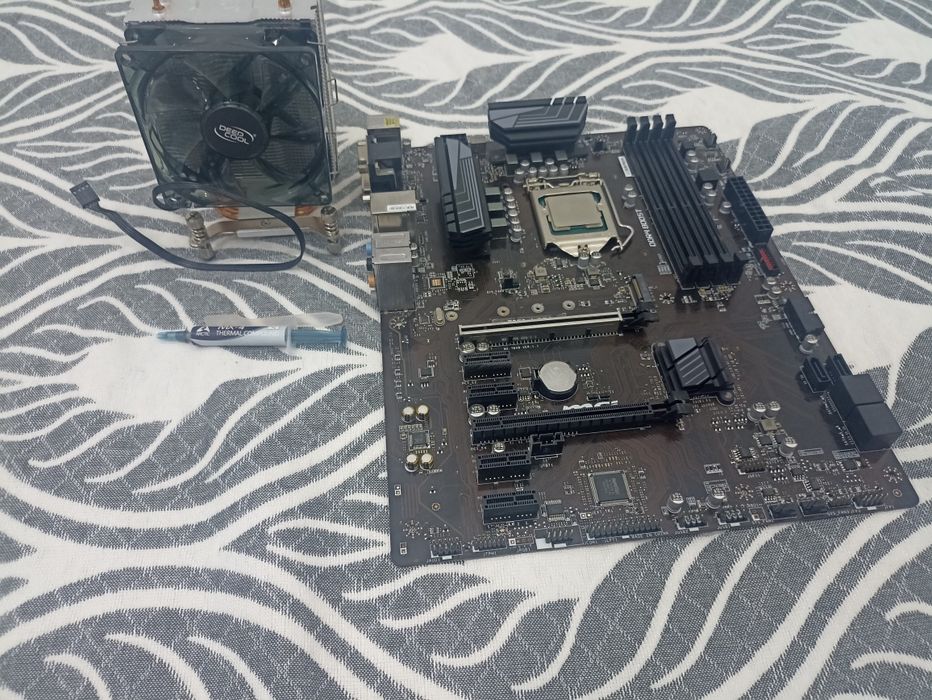 Комплект: i5-9600K + MSI Z370-A PRO + башенный кулер Deepcool