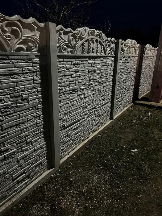 Modele gard din beton