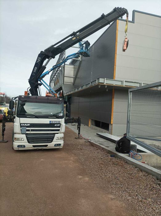 камион с кран,транспорт и товаро- разтоварни услуги-професионално решение