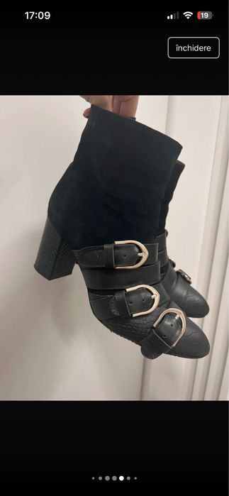 Botine piele naturala the 5th element